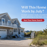 Coastal LBI Region home with driveway, bikes, dune fencing, and summer-ready outdoor space for year-round buyers