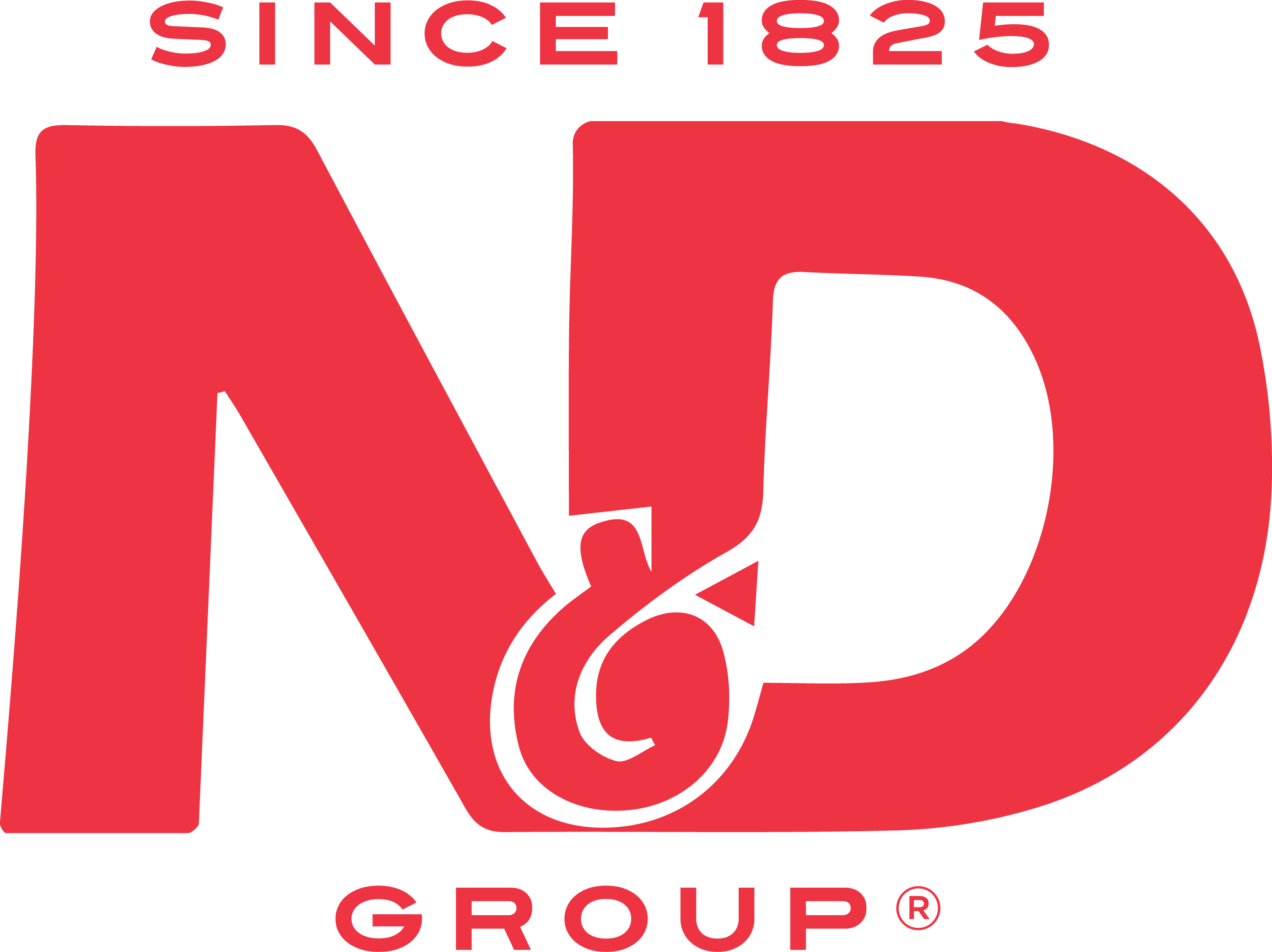 ND Group 2015 Pantone Red 032 C
